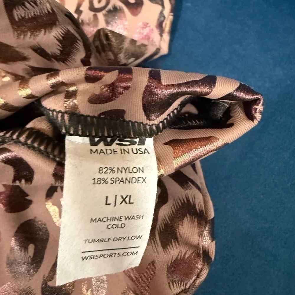 WSI Toasted Fierce Mittens Metallic Leopard L/XL